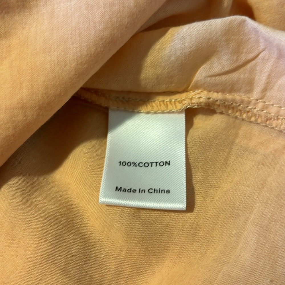 Striped Ruffle Strap Tank Top - Peach Multi - Picture 11 of 11
